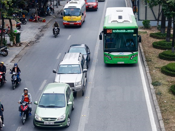 Hà Nội tiếp tục mở thêm tuyến buýt nhanh BRT 02 Kim Mã-Hòa Lạc