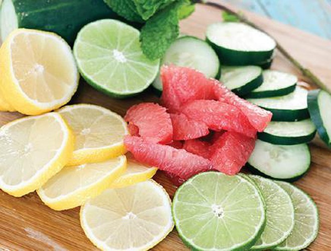 Cách làm một số loại đồ uống detox đơn giản, giúp thanh nhiệt, giải độc trong dịp Tết