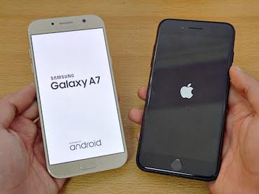 iPhone 7 Plus và Galaxy A7 2017: Ai chống nước tốt hơn?