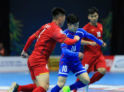 Đội tuyển futsal Việt Nam gặp Uzbekistan ở tứ kết giải châu Á