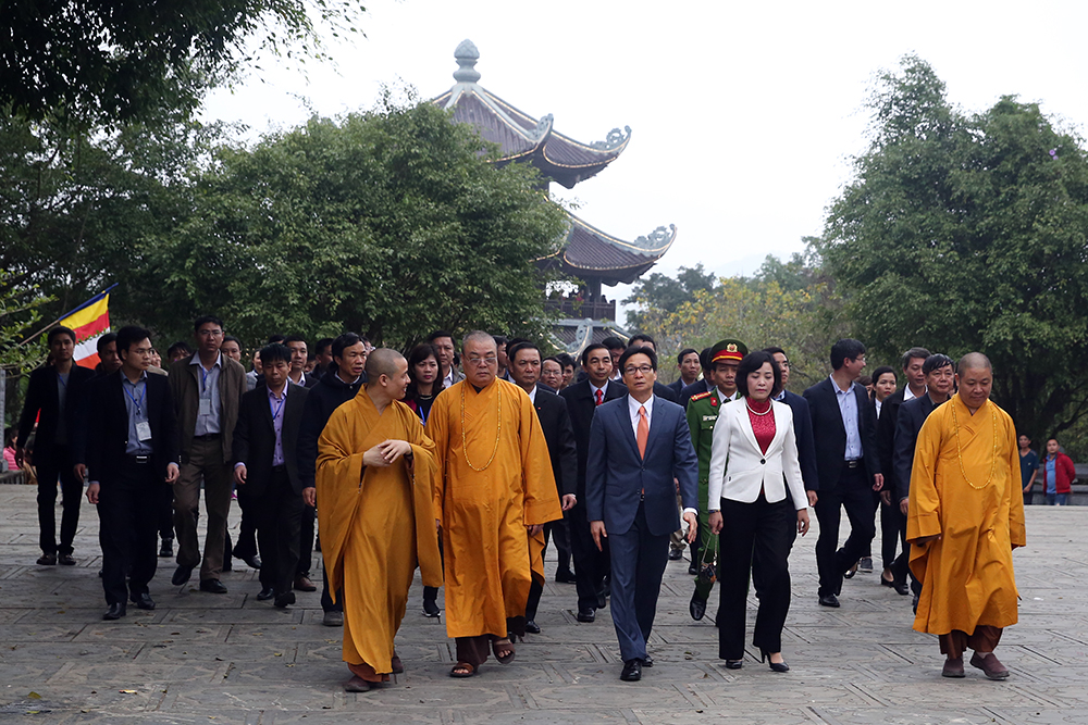 Khai hội chùa Bái Đính cầu cho ‘quốc thái, dân an’