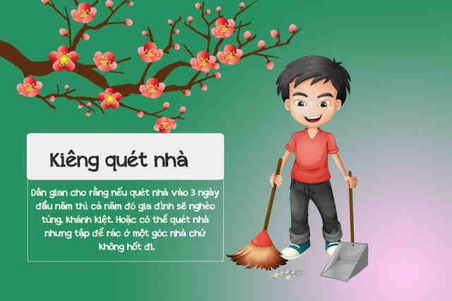 Đầu năm mua muối, không quét nhà và loạt kiêng kỵ vào mùng 1 Tết