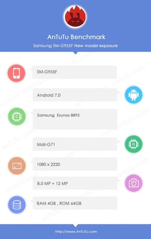 galaxy s8 va s8 plus ghe tham antutu rom 64gb