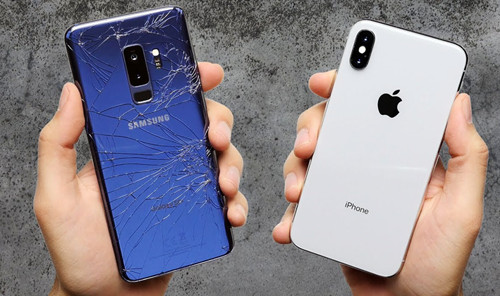 Samsung Galaxy S9+ so "độ cứng" với Apple iPhone X