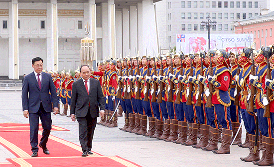 Thủ tướng Nguyễn Xuân Phúc thăm chính thức Mông Cổ