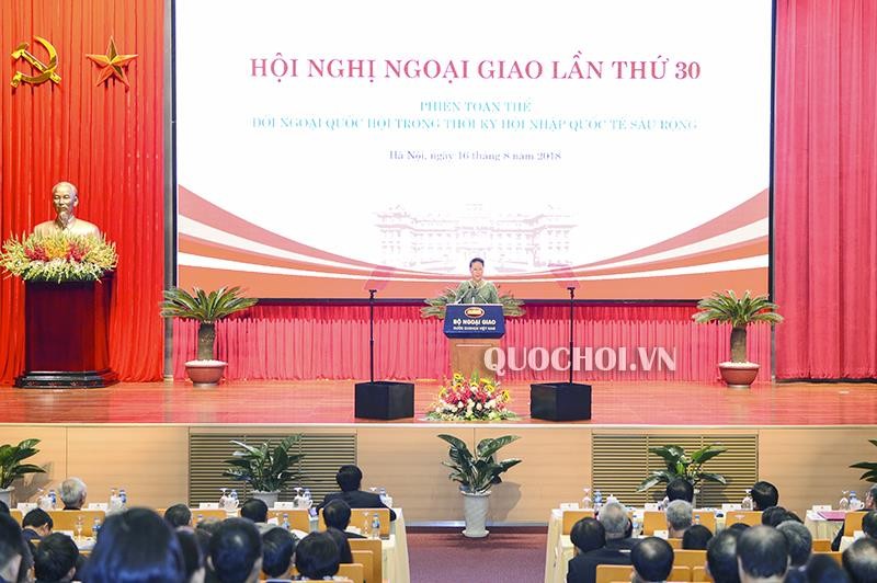 Hội nghị ngoại giao lần thứ 30: Nâng tầm đối ngoại đa phương