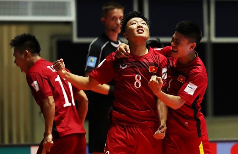 Futsal Việt Nam tăng 3 bậc trên bảng xếp hạng FIFA