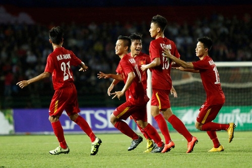 Ngược dòng hạ Kyrgyzstan, U16 Việt Nam vào tứ kết giải châu Á