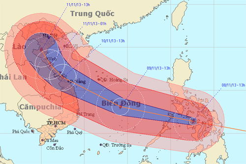 Những cơn bão khủng khiếp nhất đổ bộ vào Việt Nam trong 10 năm qua