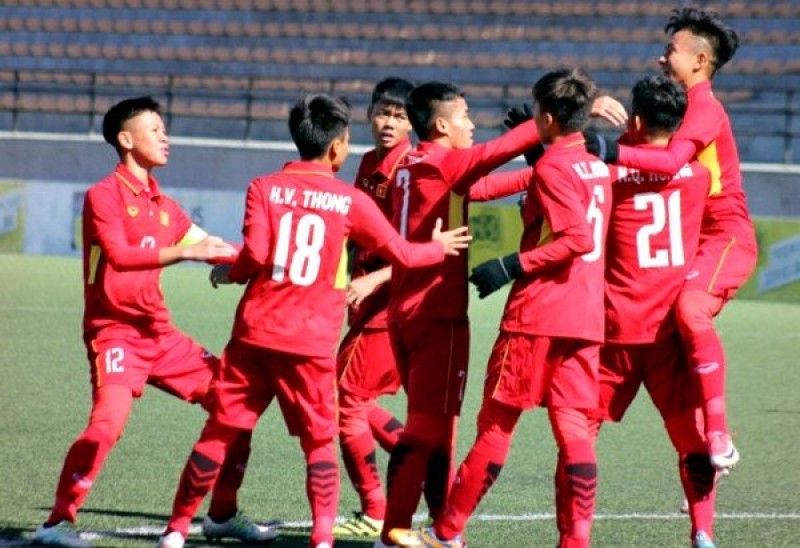 Bàn thắng của Ngọc Thanh đưa U16 Việt Nam đến VCK giải châu lục