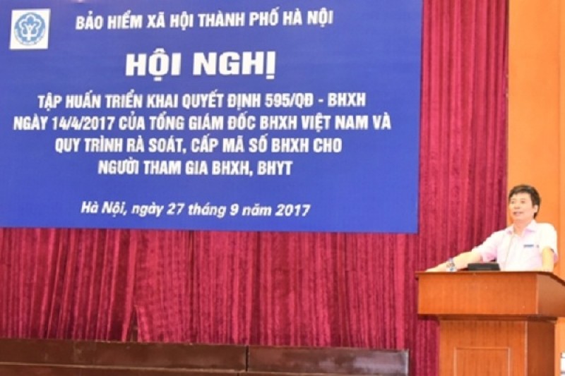 Bảo hiểm xã hội Hà Nội: Phổ biến quy trình cấp mã số BHXH tới đơn vị