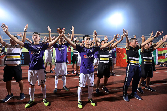 ha noi fc tro thanh nha vo dich vleague som nhat lich su