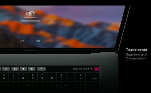 apple trinh lang tuyet pham macbook pro moi voi touch bar