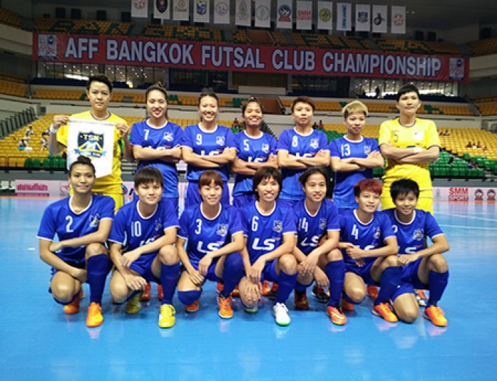 Thái Sơn Nam bất ngờ vô địch futsal nữ Đông Nam Á 2015