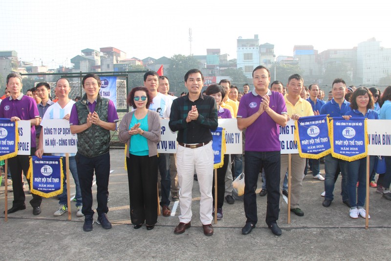 Sôi nổi ngày hội thể thao Hanoitourist 2016