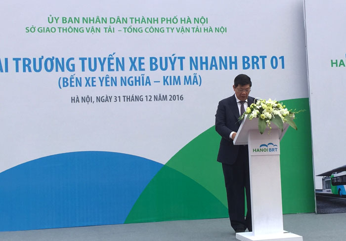 chinh thuc dua xe buyt nhanh brt vao van hanh