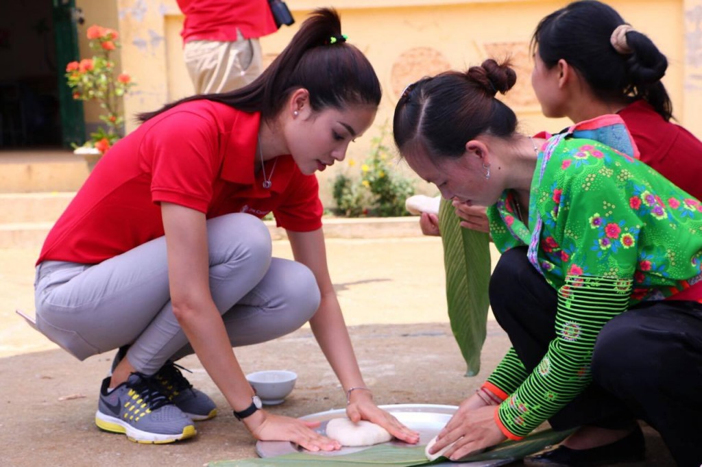 pham huong den voi tre em dien bien