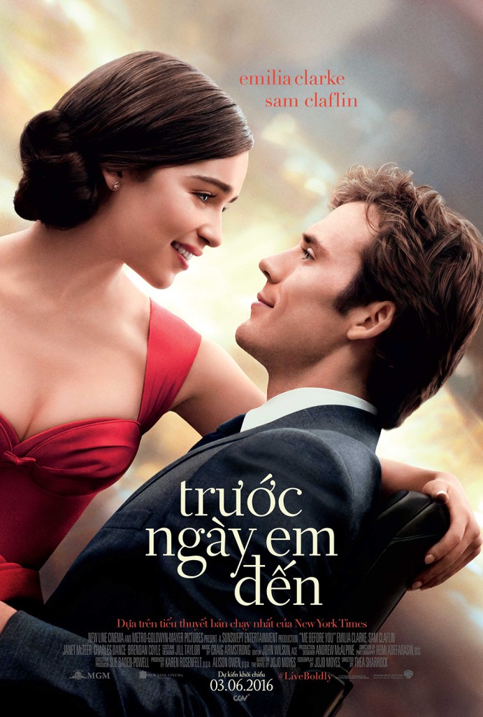 "Me before you" đạt doanh thu khủng sau 1 tuần ra mắt