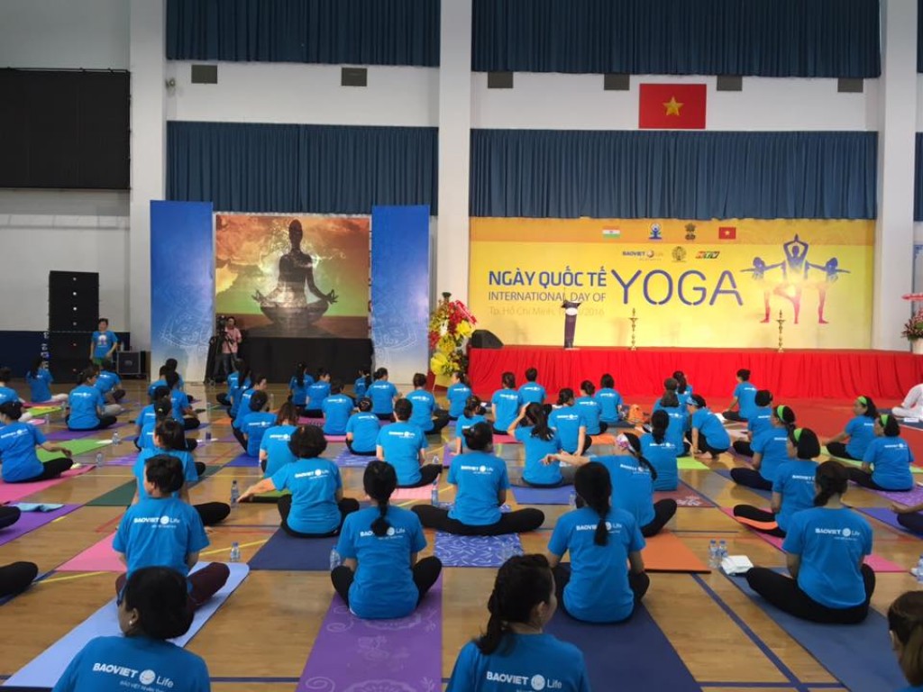 Ngày Quốc tế YOGA tại TP. Hồ Chí Minh