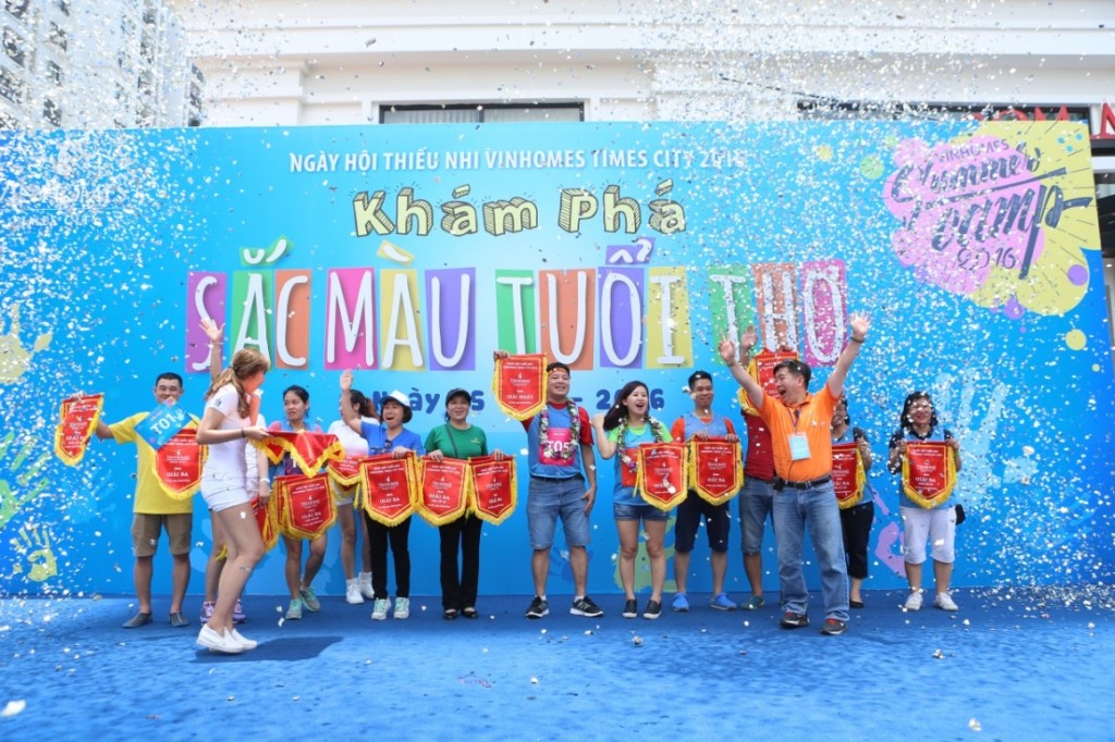 Tuổi thơ rực rỡ tại Vinhomes Summer Camp 2016