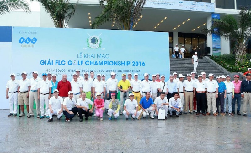 giai golf flc golf championship 2016 chinh thuc khoi tranh