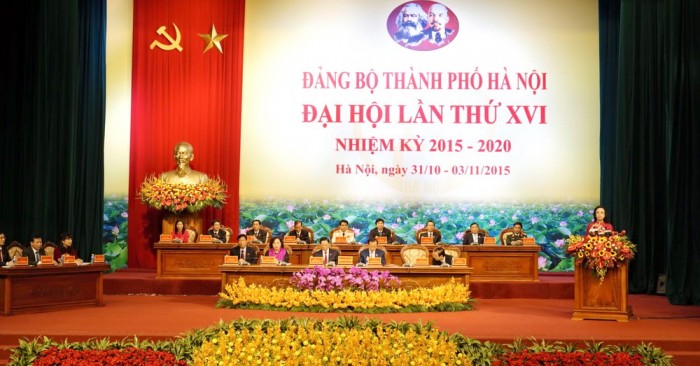 Sáng nay, khai mạc Đại hội lần thứ XVI Đảng bộ Thành phố Hà Nội