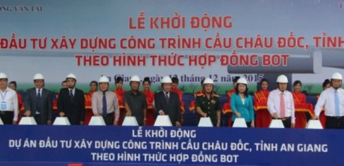 Xây dựng cầu Châu Đốc (An Giang) theo hình thức BOT