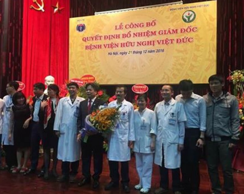 cong bo quyet dinh bo nhiem giam doc benh vien huu nghi viet duc