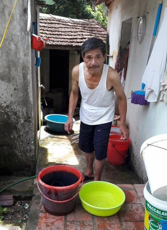 gieng nuoc an dan bong dung bi o nhiem do cong trinh thuy dien