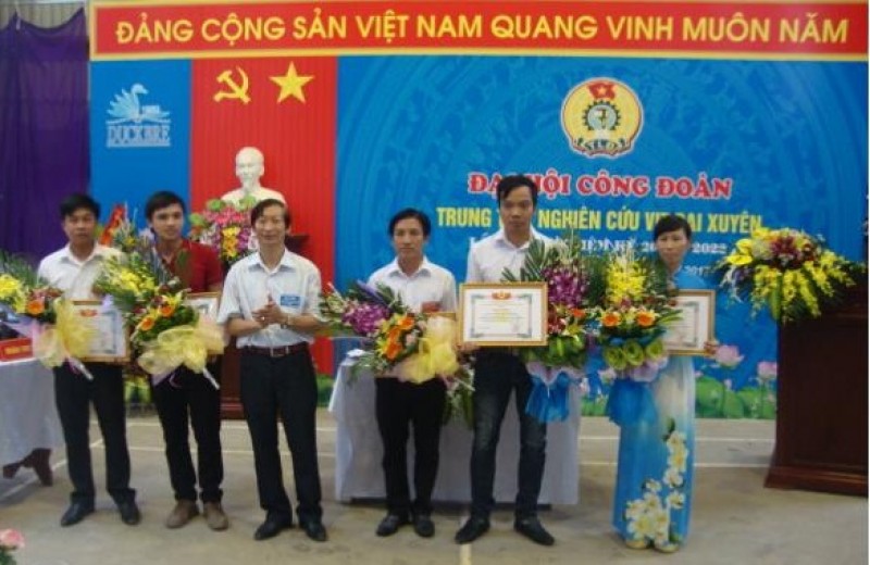 Đại hội công đoàn Trung tâm nghiên cứu vịt Đại Xuyên