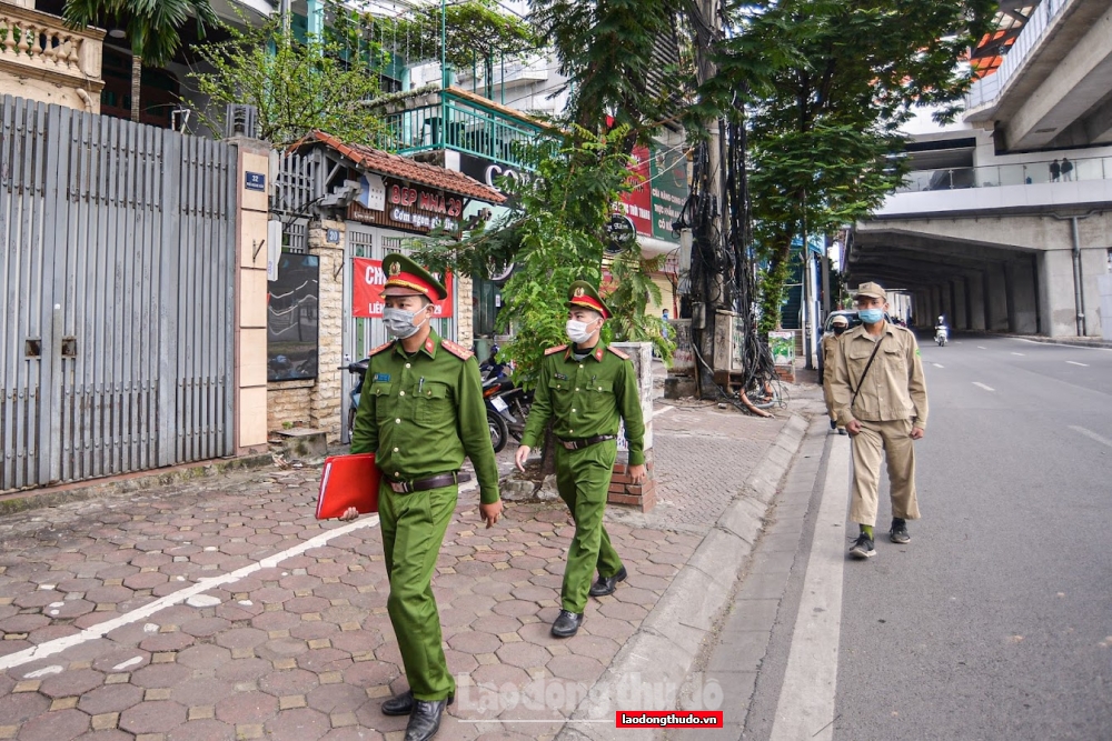 Quận Đống Đa: Ra quân kiểm tra, xử lý nghiêm vi phạm về trật tự đô thị