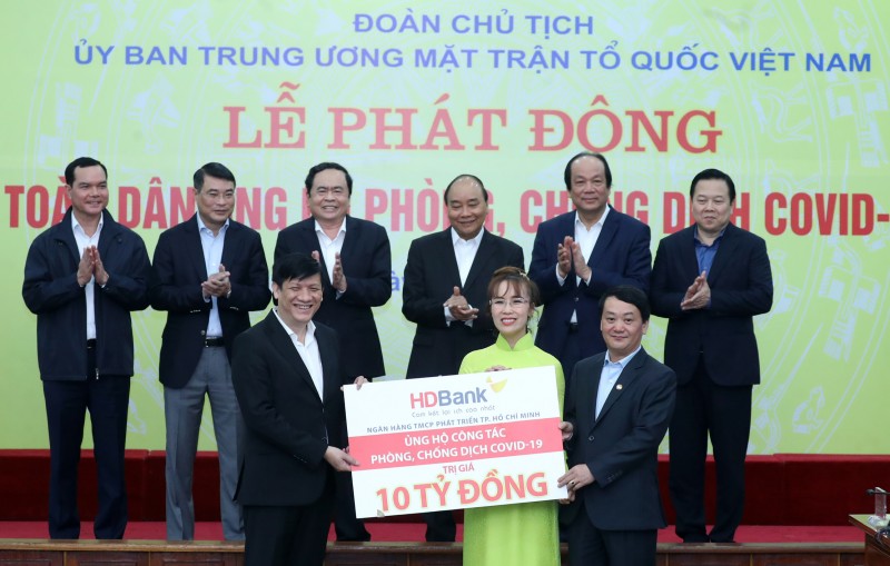 hdbank chung tay phong chong dich covid 19