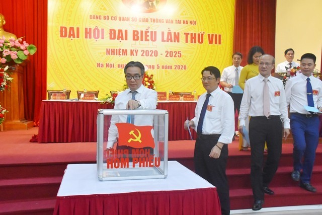 Đại hội Đảng bộ Sở Giao thông Vận tải Hà Nội, nhiệm kỳ 2020-2025