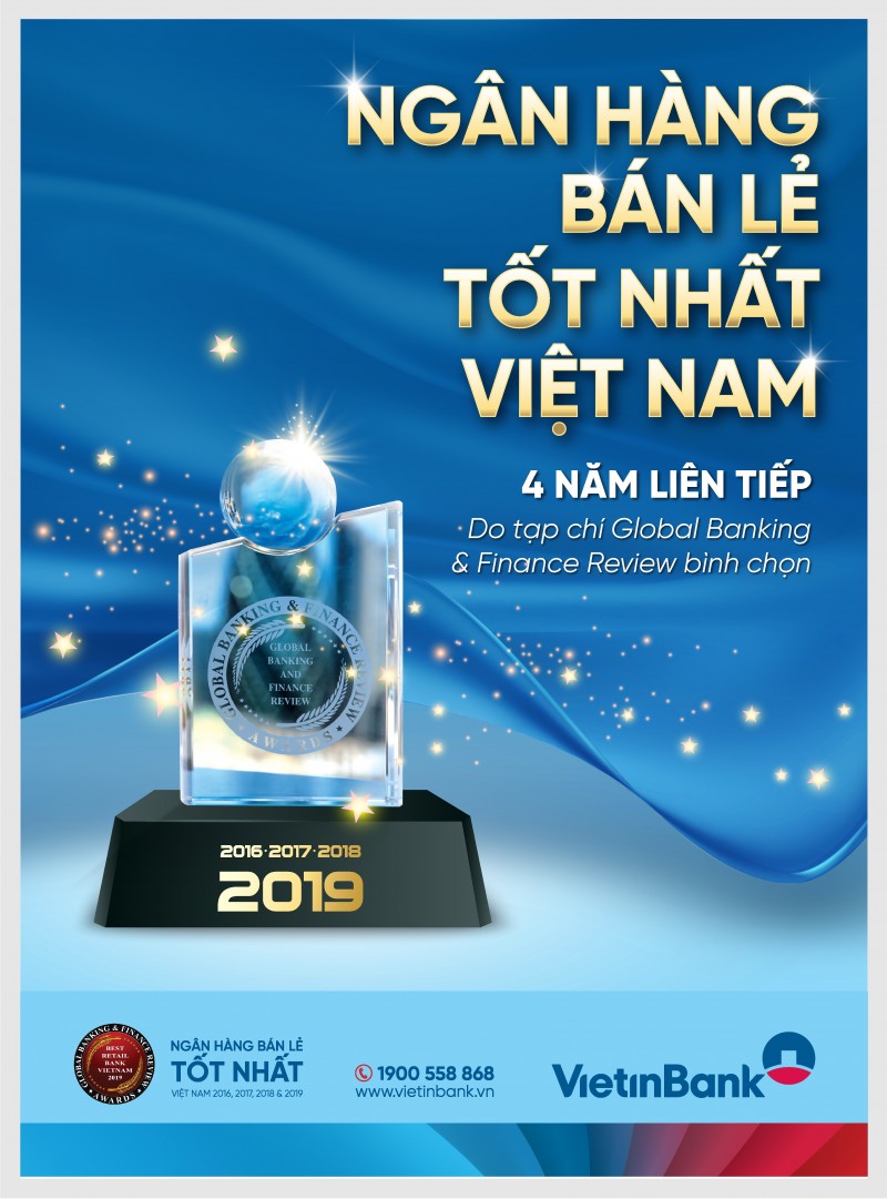 vietinbank tu hao 4 nam lien tiep dat giai ngan hang ban le tot nhat viet nam