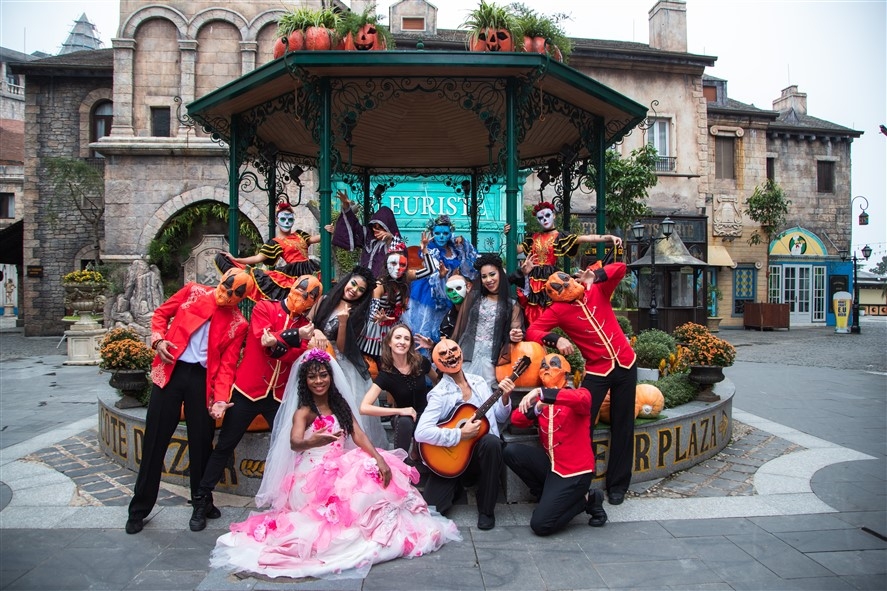 Sun World Ba Na Hills sẽ chiêu đãi du khách show diễn Halloween đỉnh cao đêm 31/10