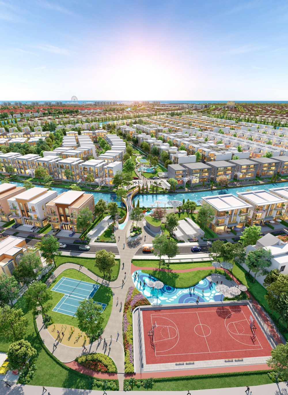 Aqua City – Nơi sắc xanh thiên nhiên “ôm trọn” không gian sống