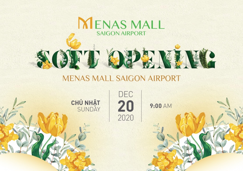 Menas Mall Saigon Airport đã mở cửa trở lại