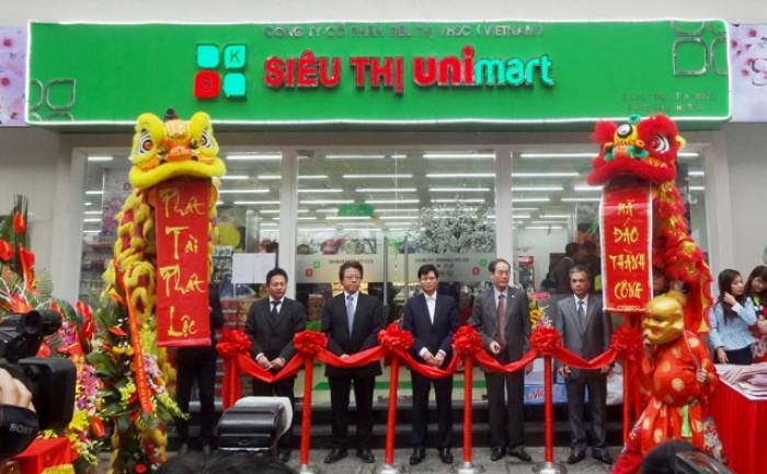 Khai trương siêu thị Unimart - Seika D2 Giảng Võ