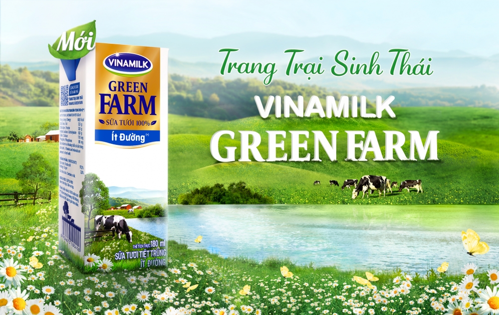 Vinamilk ra mắt Trang trại sinh thái Vinamilk Green Farm thân thiện với môi trường