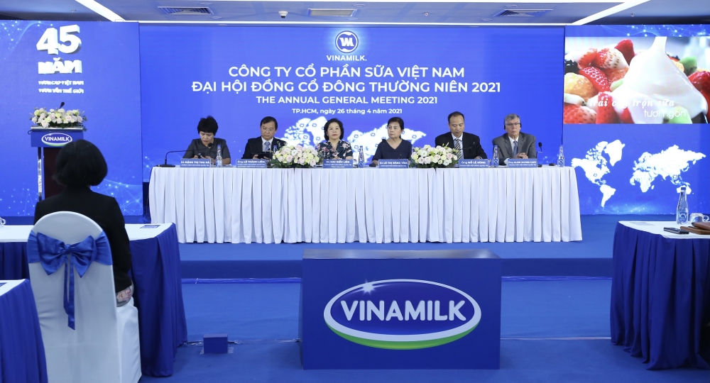 Đại hội cổ đông Vinamilk 2021: Luôn tìm cơ hội tốt để đầu tư cả trong và ngoài nước