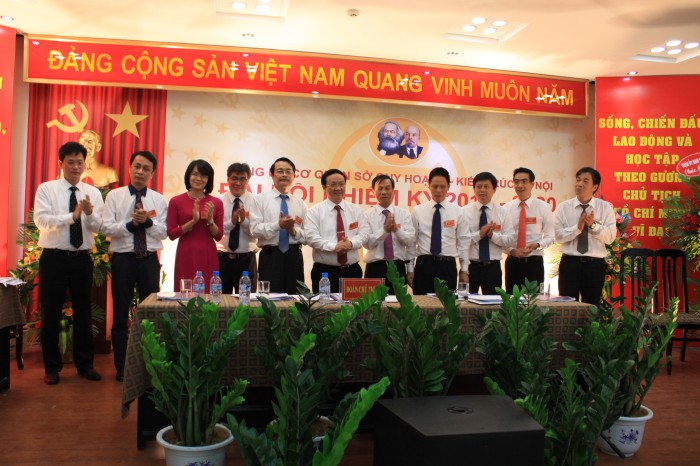 Đại hội Đảng bộ CQ Sở Quy hoạch Kiến trúc HN nhiệm kỳ 2015 – 2020