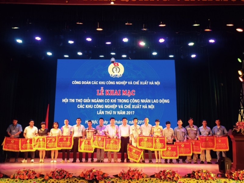 105 thí sinh tham gia hội thi thợ giỏi ngành cơ khí năm 2017